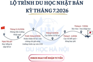 LỘ TRÌNH DU HỌC NHẬT BẢN 2026 – KHỞI ĐẦU TỪ HÔM NAY, CHỦ ĐỘNG NẮM LẤY CƠ HỘI!