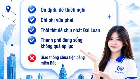 DU HỌC ĐÀI LOAN – NÊN CHỌN KHU VỰC NÀO DU HỌC ĐÀI LOAN – NÊN CHỌN KHU VỰC NÀO