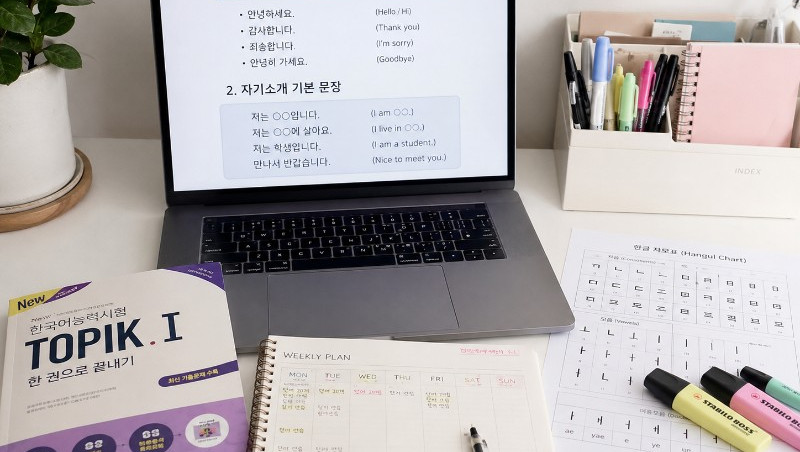 Lộ trình học tiếng Hàn cơ bản cho người mới bắt đầu Lộ trình học tiếng Hàn cơ bản cho người mới bắt đầu