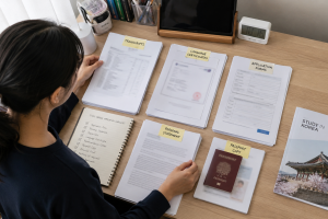 Cách tự làm hồ sơ du học Hàn Quốc chi tiết cho người mới 