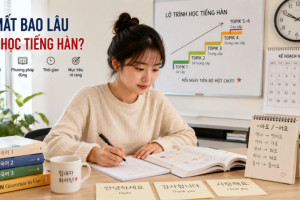 Mất bao lâu để học tiếng Hàn? Lộ trình và thời gian học hiệu quả cho người mới