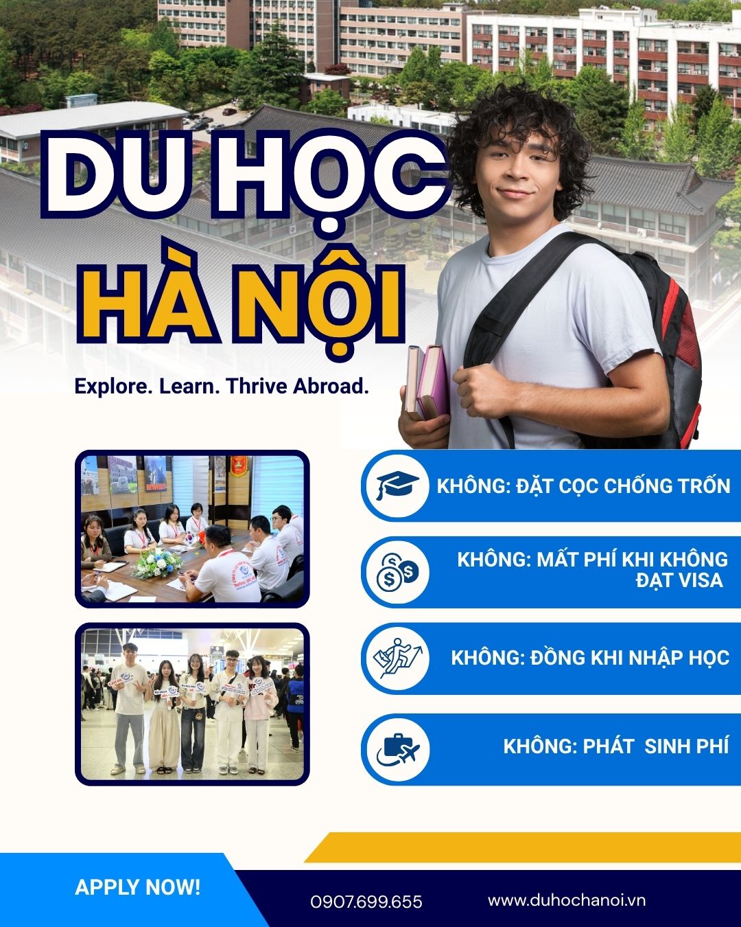 Tháng 6 tốt nghiệp có kịp đăng ký du học Hàn Quốc tháng 9 không là câu hỏi mang tính quyết định đối với tương lai của hàng ngàn học sinh sinh năm 2008