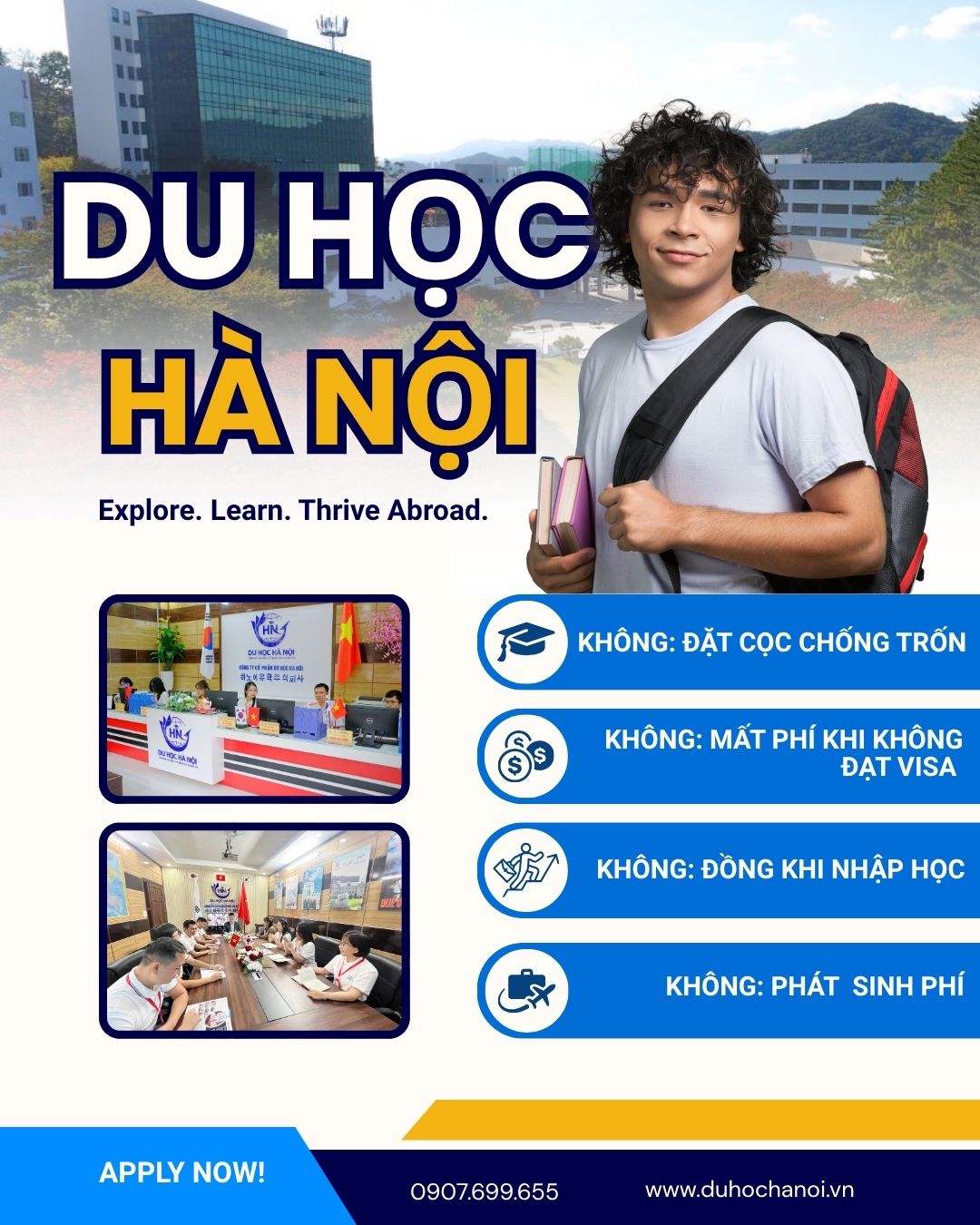 Du học Hàn Quốc từ lâu đã trở thành một giấc mơ lớn đối với thế hệ trẻ Việt Nam, mở ra cơ hội tiếp cận nền giáo dục đẳng cấp thế giới và môi trường sống văn minh hiện đại.