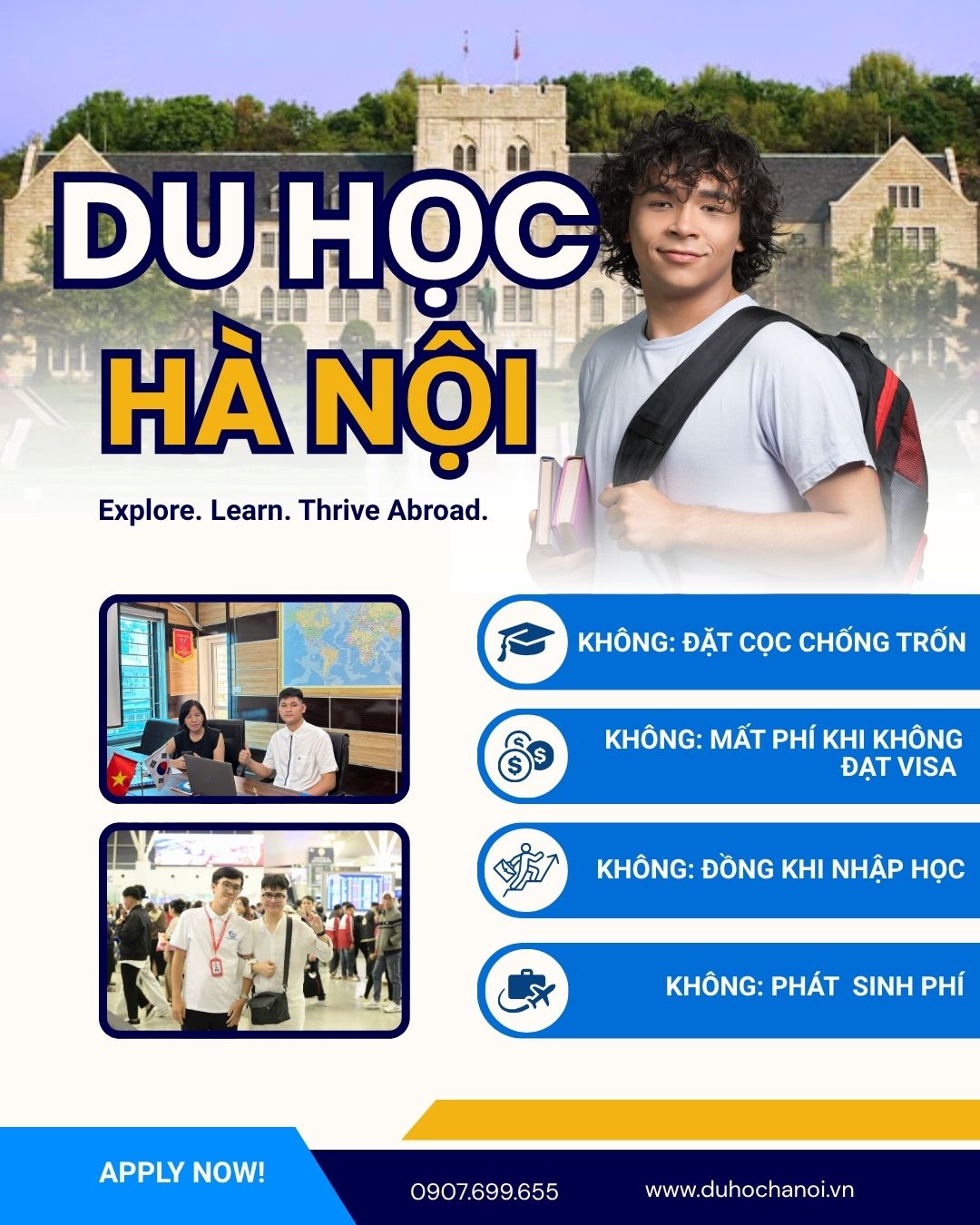 Sau khi tốt nghiệp THPT vào tháng 6, học sinh sẽ cần thêm khoảng vài tháng để xử lý toàn bộ giấy tờ liên quan đến hồ sơ du học.