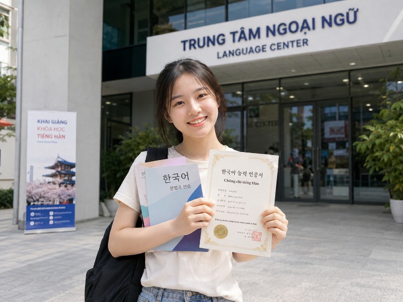 chứng chỉ tiếng Hàn
