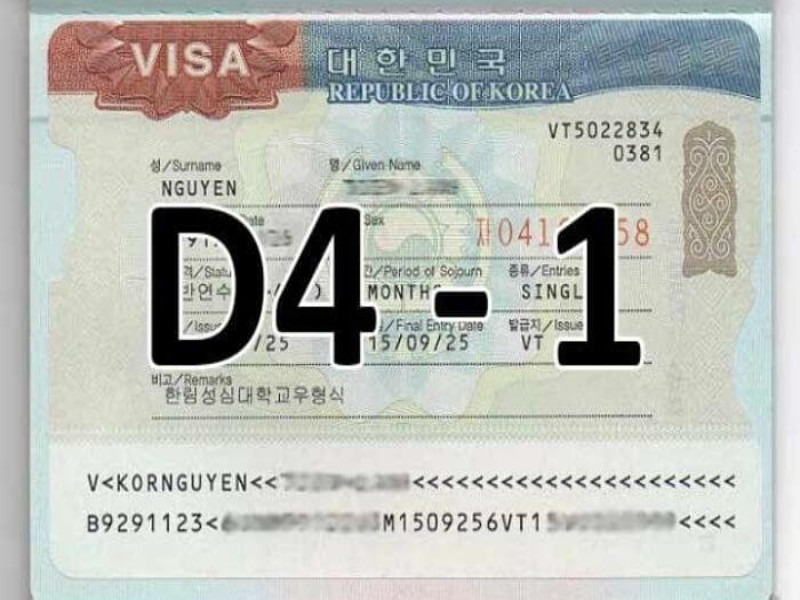 Du học Hàn Quốc D4-1